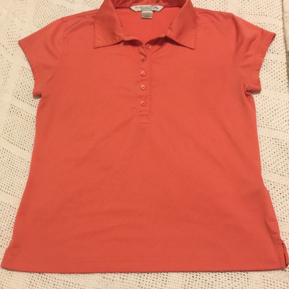 Coral Colored Polo